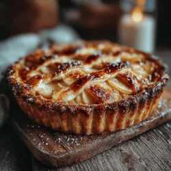 - 2 ½ cups all-purpose flour - 1 teaspoon salt - 1 tablespoon granulated sugar - 1 cup unsalted butter, chilled and diced - 6–8 tablespoons ice water - 6–8 medium Granny Smith apples, peeled, cored, and sliced - 2 medium Honeycrisp apples, peeled, cored, and sliced - ¾ cup granulated sugar (adjust for sweetness) - ¼ cup packed brown sugar - 2 teaspoons ground cinnamon - ½ teaspoon ground nutmeg - 1 tablespoon lemon juice - 2 tablespoons unsalted butter, to dot - 1 egg (for egg wash) - 1 tablespoon milk (for egg wash)