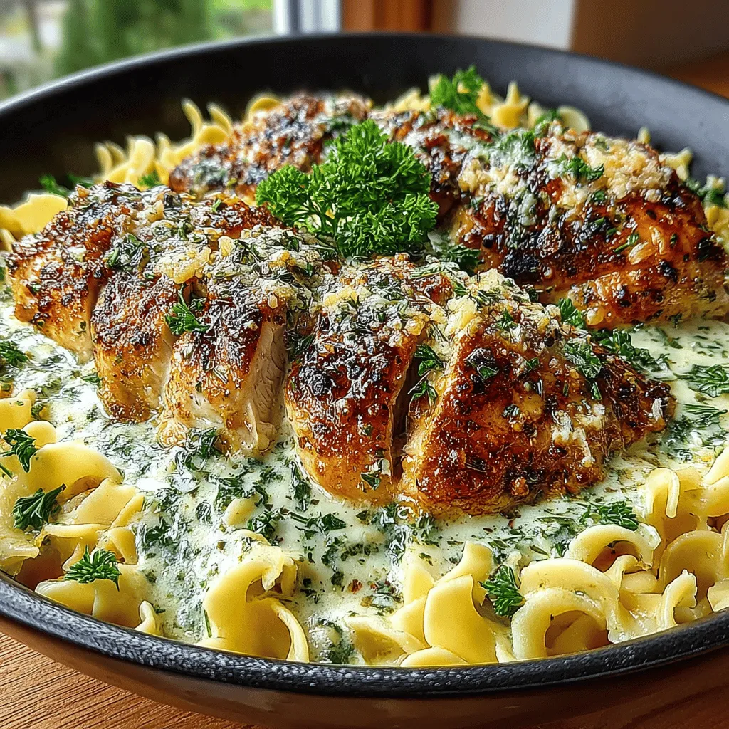 Creamy Garlic Butter Chicken is a dish that embodies comfort and flavor, making it an ideal choice for any occasion. Whether you're hosting a dinner party or simply looking for a satisfying meal after a busy day, this recipe transforms ordinary chicken breasts into a gourmet experience. The star of the dish is its rich, creamy texture, complemented by an aromatic garlic butter sauce that tantalizes the taste buds and elevates the dining experience.