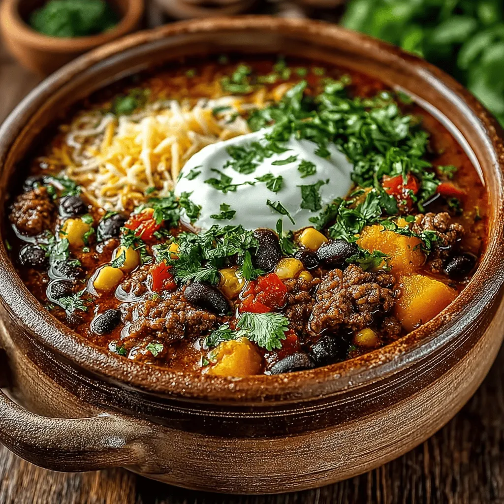 As the leaves turn and the air cools, nothing embodies the essence of autumn quite like a warm bowl of chili. This Savory Autumn Delight: One-Pot Beef and Pumpkin Chili is the perfect comfort food, combining the rich flavors of ground beef with the earthy sweetness of pumpkin. Not only is this recipe hearty and satisfying, but it also allows for a quick cleanup with its one-pot preparation. In this article, we’ll explore the ingredients, preparation methods, and the delightful flavors that make this dish a must-try for the fall season.