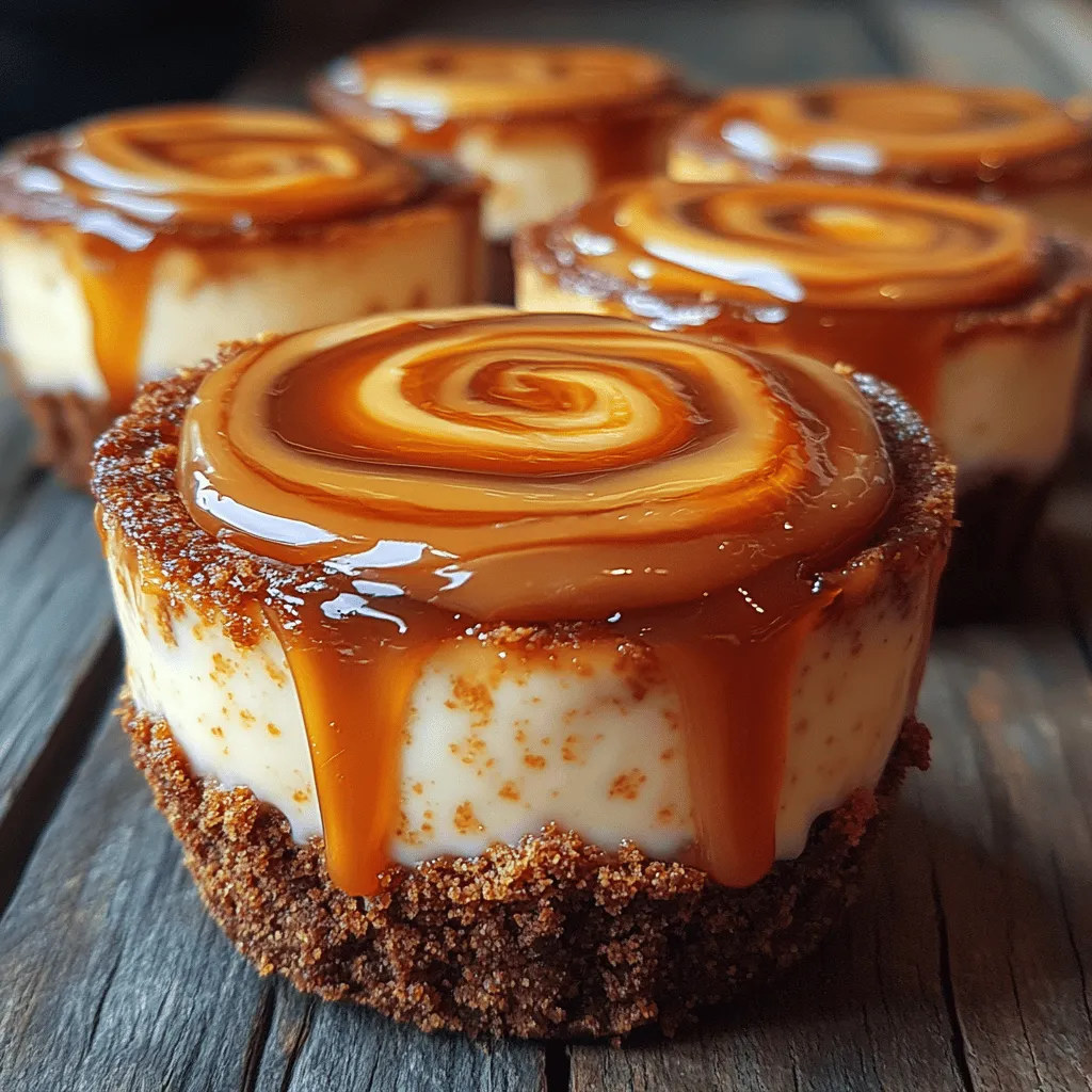 Caramel Swirl Cheesecake Cups: A Decadent Delight