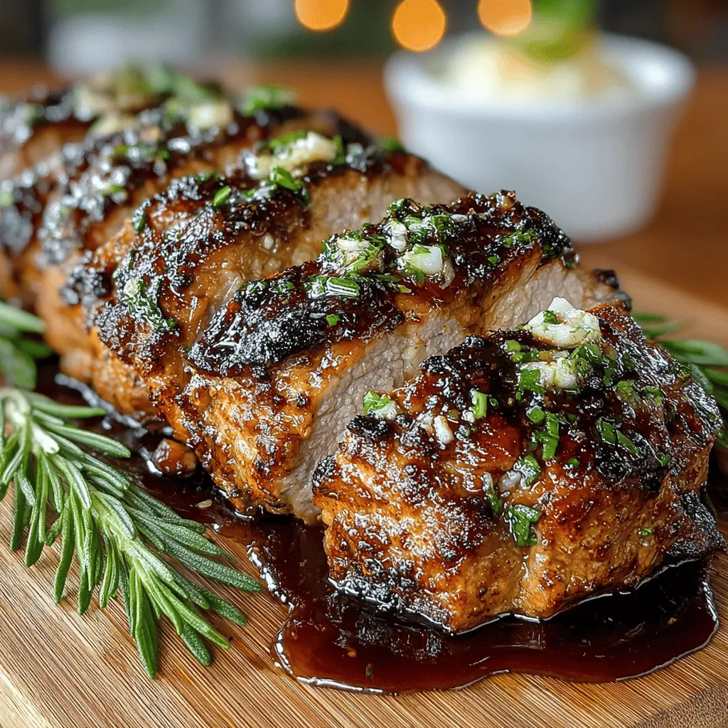 Pork tenderloin has steadily gained popularity among home cooks and culinary enthusiasts alike, thanks to its remarkable versatility and leanness. This cut of meat is not only a healthy option but also a blank canvas that can be flavored in myriad ways, making it suitable for various cuisines and occasions. Among the many ways to prepare pork tenderloin, the Garlic Herb Roasted Pork Tenderloin stands out as a particularly appealing choice. The recipe showcases a delightful combination of garlic, fresh herbs, and a tangy marinade that work in harmony to enhance the natural flavors of the pork, resulting in a dish that is both delicious and satisfying.