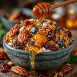 Golden Maple Pecan Granola Recipe