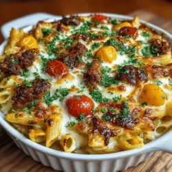 Spicy Heaven: Creamy Cajun Chicken Pasta Bake